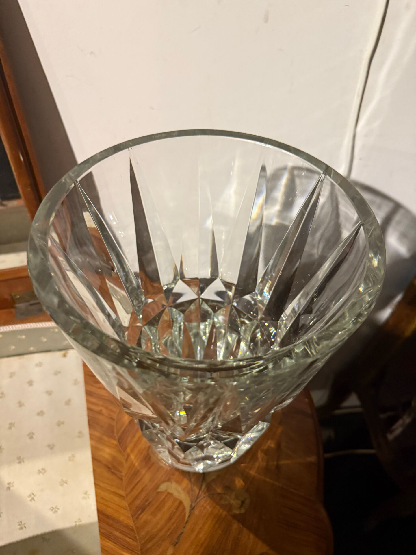 Vase Camaret en cristal saint Louis