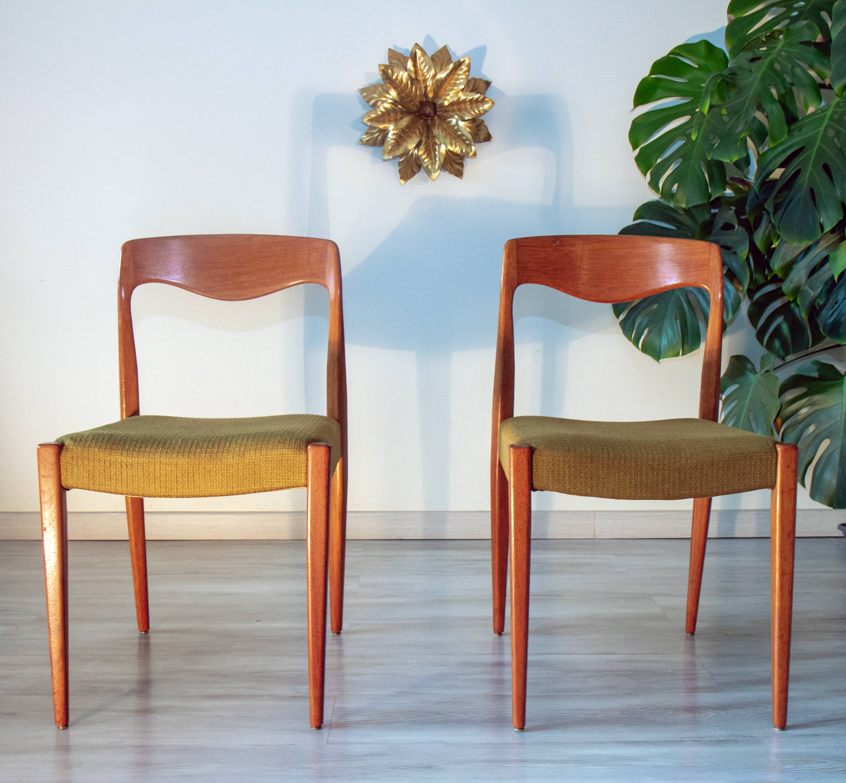 Scandinavian chair from the 1960s in the style of Niels Otto Møller.