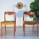 Scandinavian chair from the 1960s in the style of Niels Otto Møller.