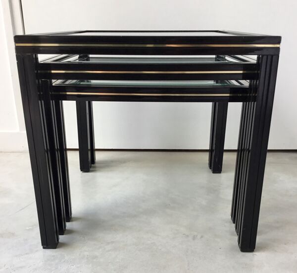 Tables gigognes par pierre vandel Paris 1970