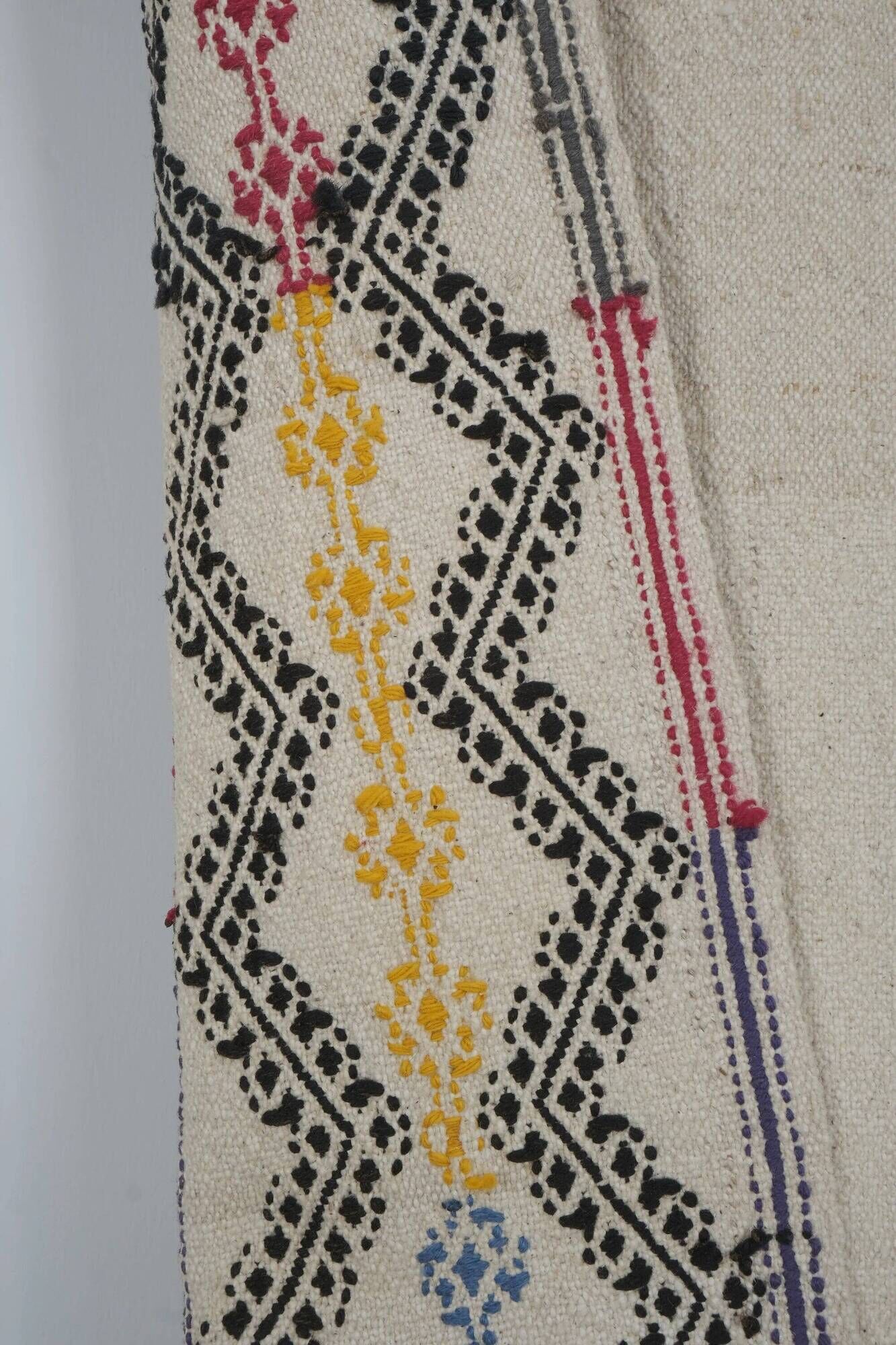 Vintage Turkish hallway rug 81x502 cm
