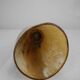 Old glass horn african art senegal lac rose vintage horn glass african art