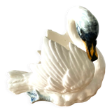Ceramic Swan Cache Antique Pot Design Slip Empty Antique Pocket
