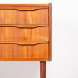 Table de chevet danoise en teck, années 1960