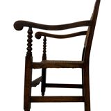 Art Deco chair minimalist oak wicker minimalist design