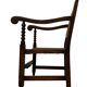 Art Deco chair minimalist oak wicker minimalist design