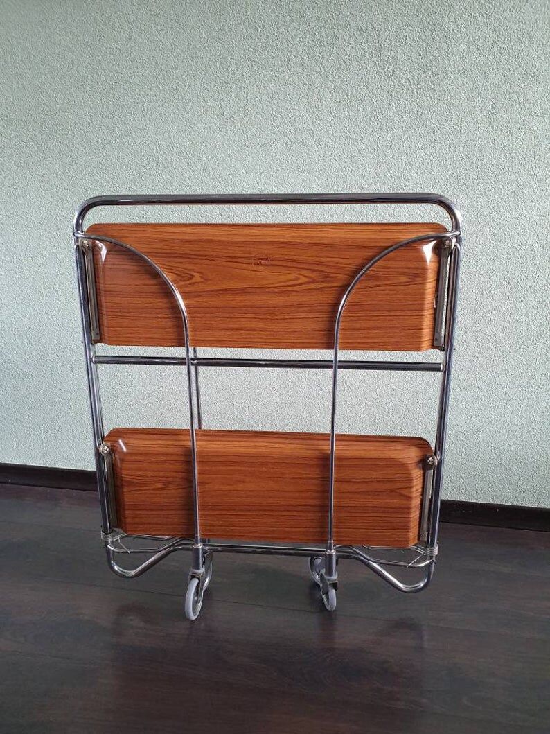 1970s foldable tea table