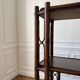 Large vintage rattan shelf/bookcase