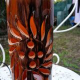 Lampe en céramique signée camos - vallauris, 1960