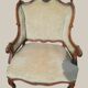 Salon Rocaille / Rococo - 2 fauteuils & 2 chaises - Noyer XIXe