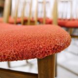 Mid-Century Dining Chairs in Walnut, Set of 10, 1960s
