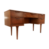 British teak writing desk Frank Guille for Austinsuite
