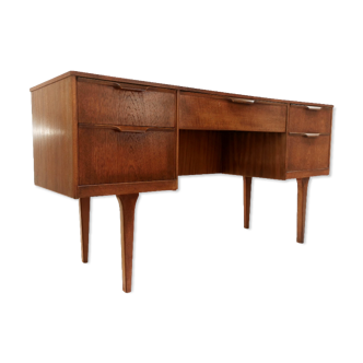 British teak writing desk Frank Guille for Austinsuite