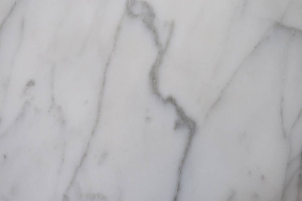 Marble and wood side table