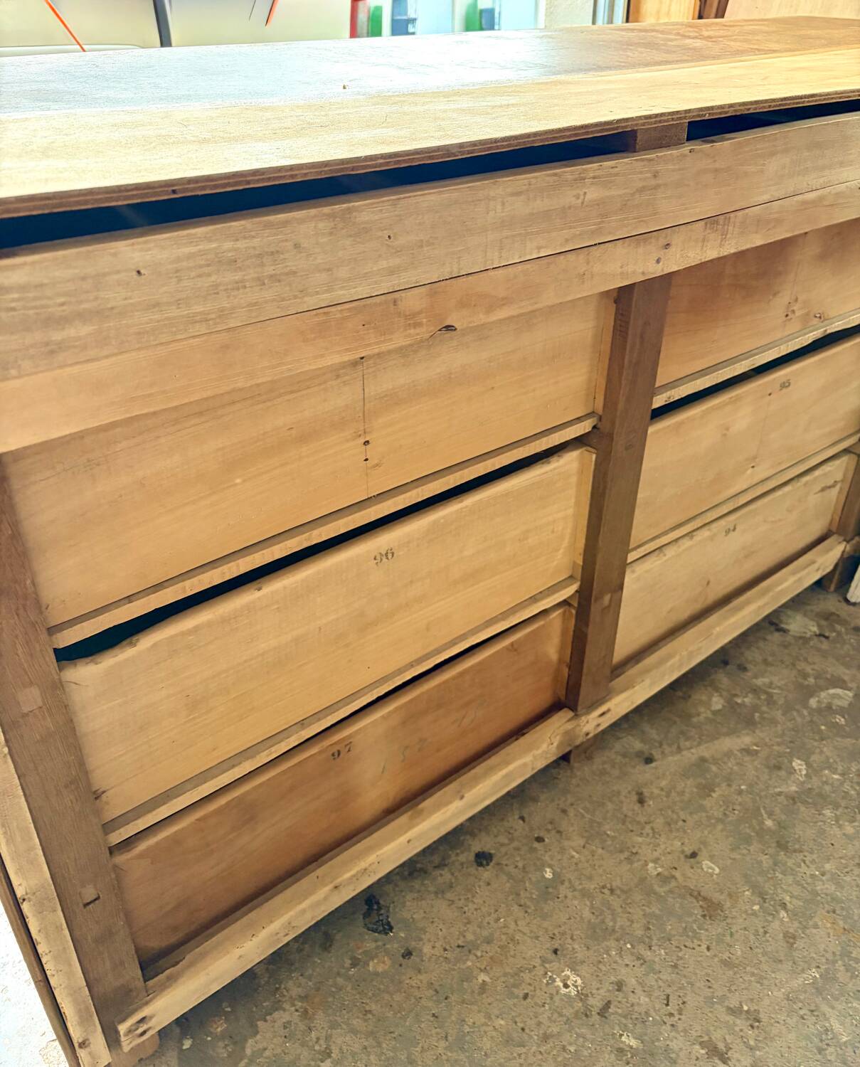 Old haberdashery counter