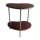 Table d'appoint forme haricot tripode en formica