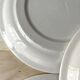 Lot de 6 assiettes à poisson GIEN France vintage, assiettes plates à décor de pêche