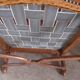 Lot de 2 fauteuils style Louis XIII