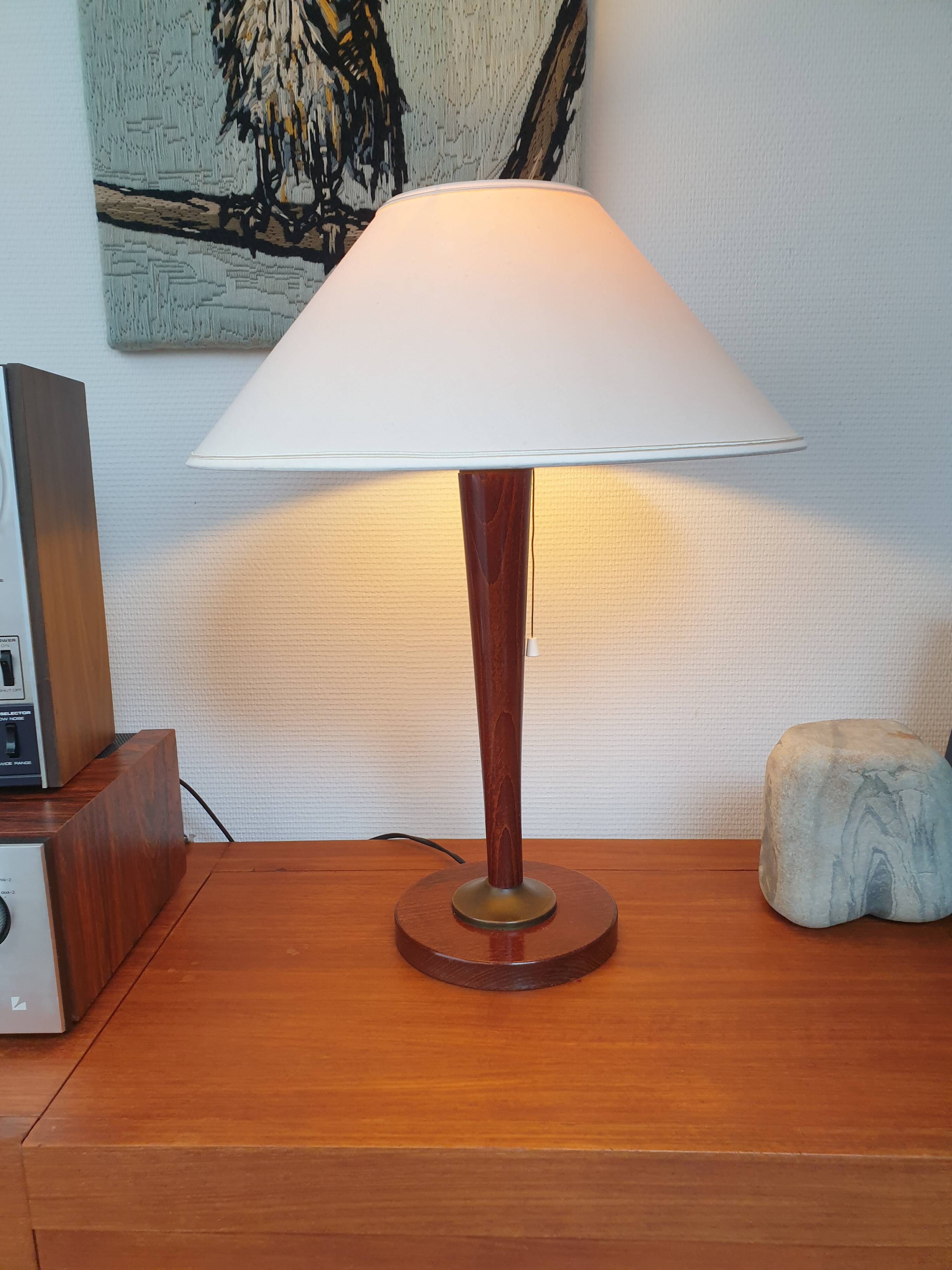 Mid-century Art Deco desk/liner lamp