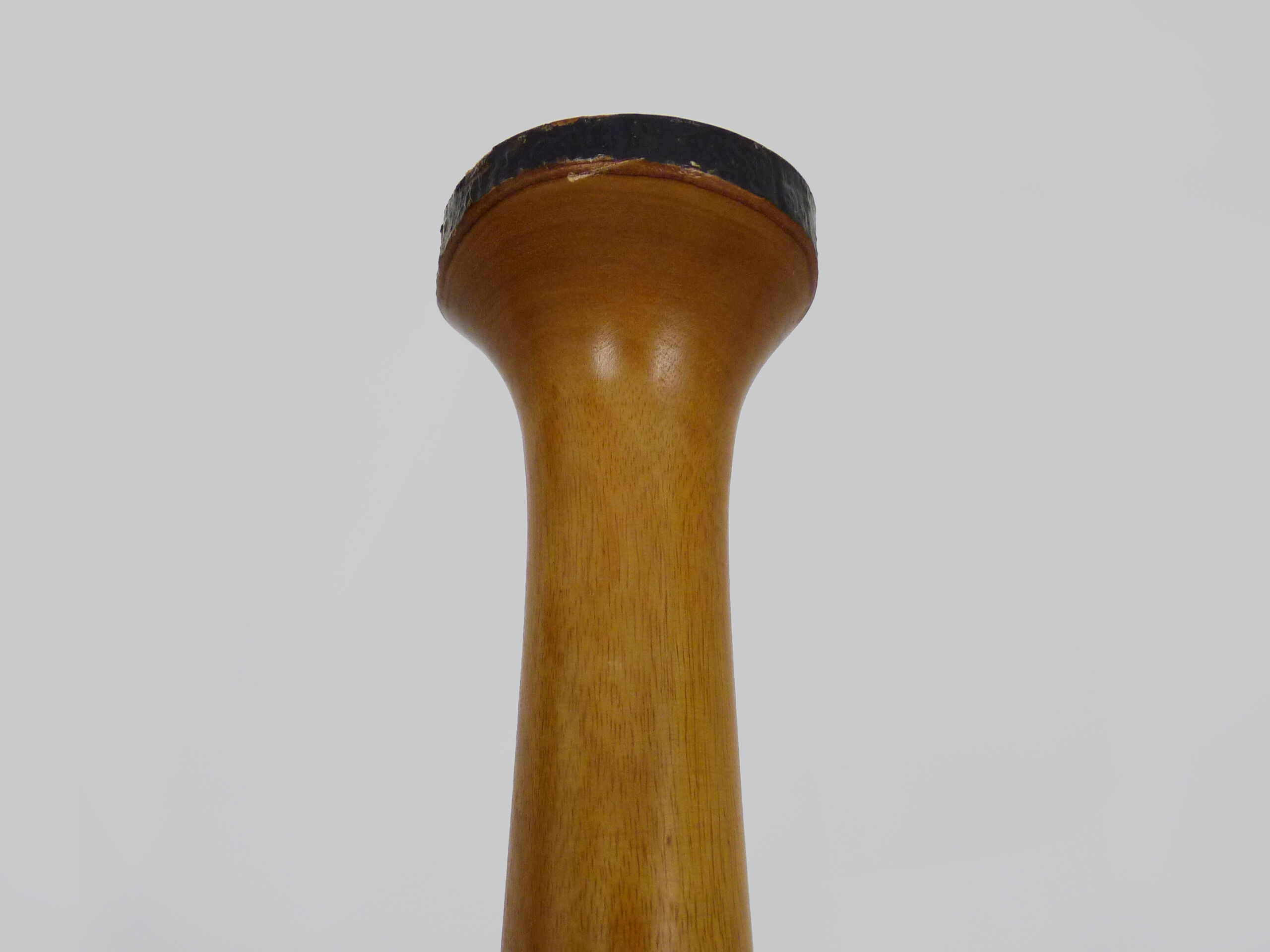 Jacaranda wood vase from the 80s