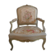 Armchair Louis XV period stamped old 18th century