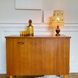 vintage Scandinavian Singer sideboard