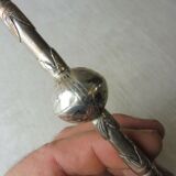 Ancienne cuillère / Bombilla à maté / thé, travail argentin