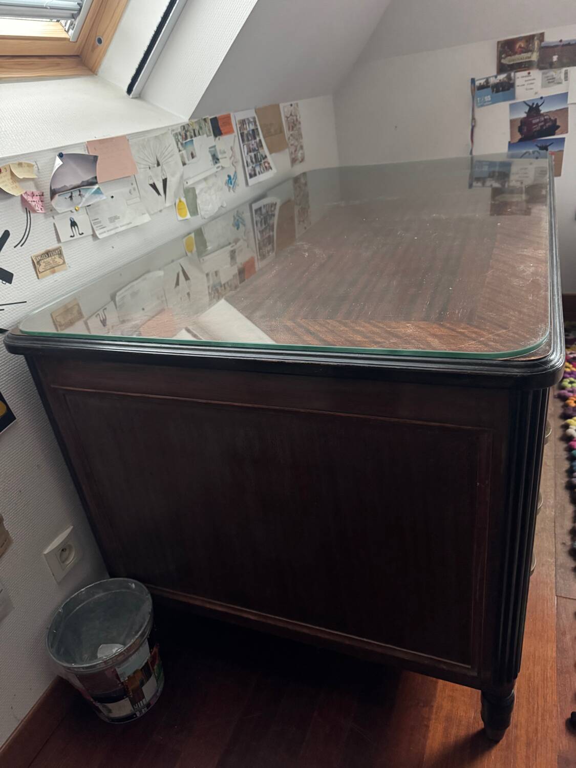 Mahogany desk