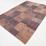 7x10 copper tones oversize farmhouse rug 303x208cm