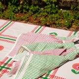 2 klimt napkins 1 green