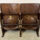 Vintage two-seat cinema bench from ton, 1960s