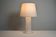 Large Glass Table Lamp by Hannelore Dreutler/Studio Åhus for Ateljé Lyktan, signed and dated 1981