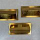 3x vintage wall lamps – brass – LIRO