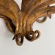 Pairs of sconces with 3 brass fires early XXth