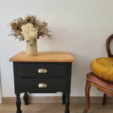 Renovated old bedside table