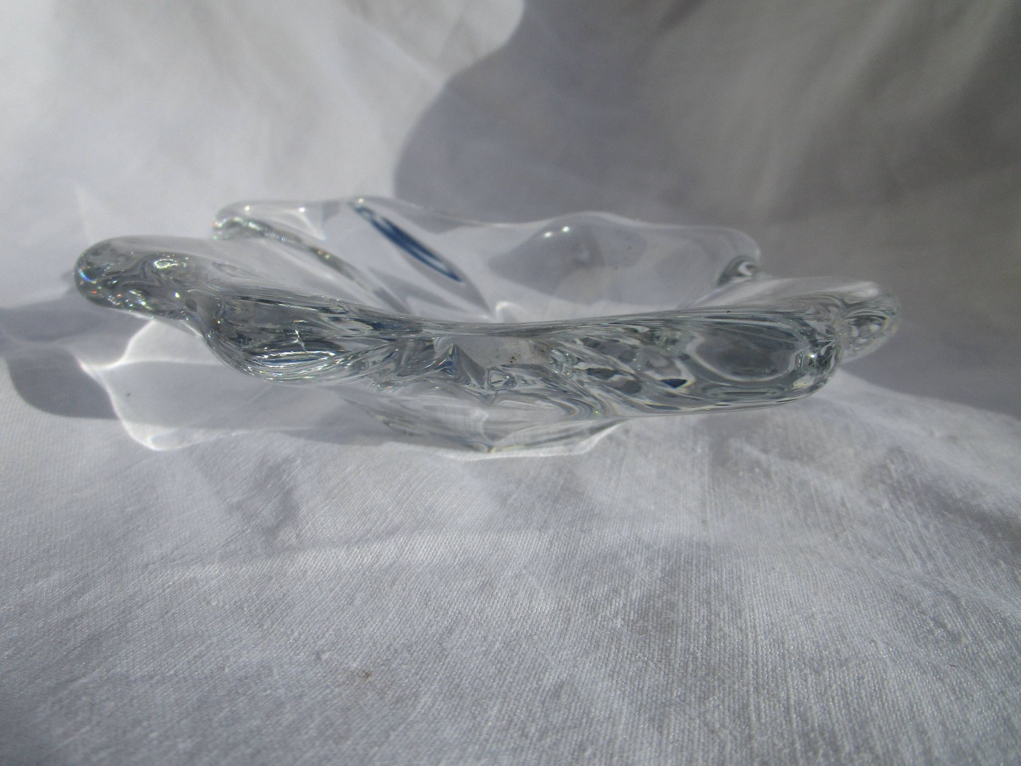 BACCARAT crystal ashtray