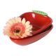 Pair of Saint Clément barbotine dishes