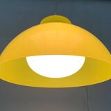 Suspended lamp model KD6 space age from the mid-century by Achille and Pier Giacomo Castiglioni for Kartell, 1960s.