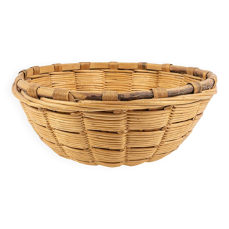 Wicker basket - circa 1960