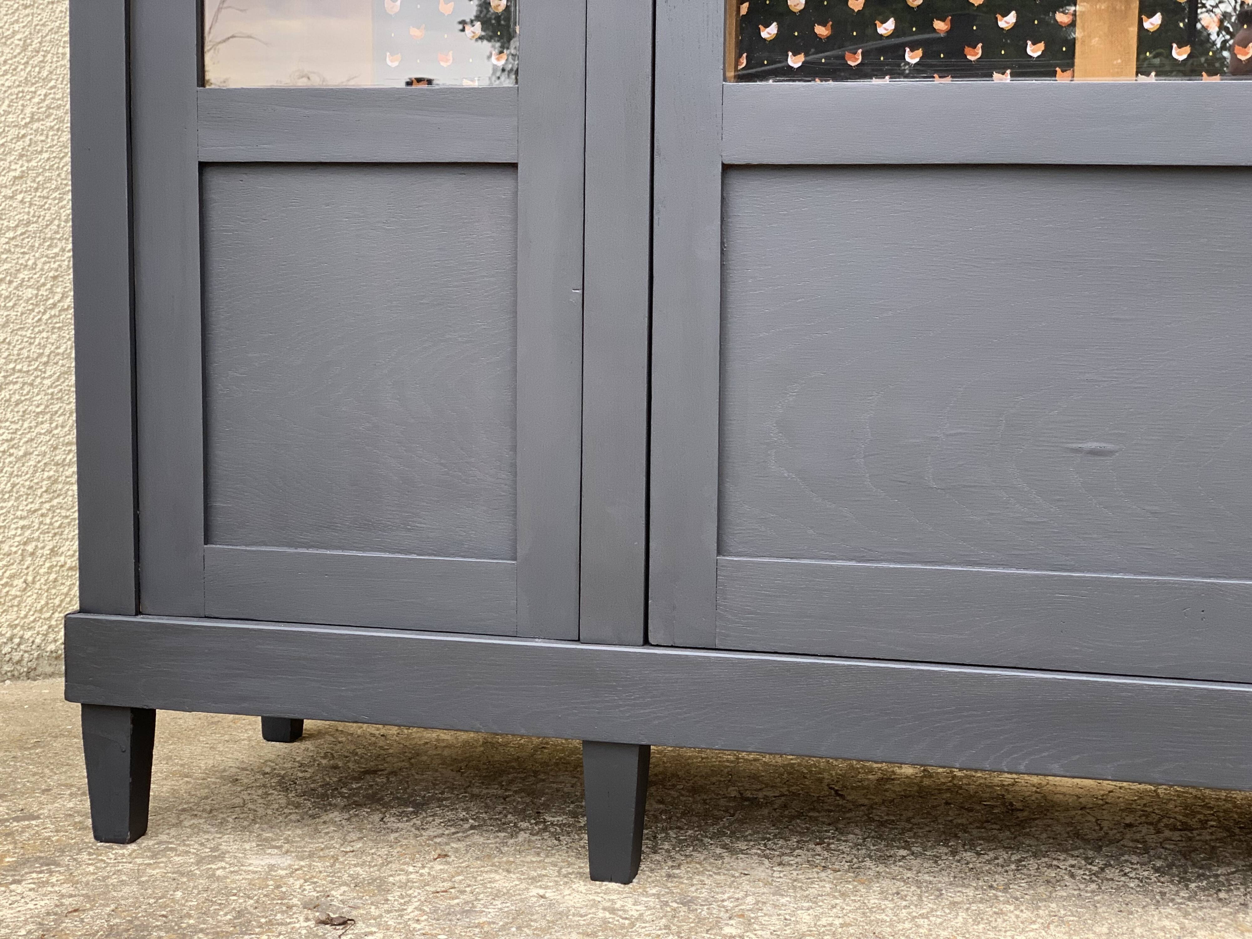 Removable glass cabinet art deco 1930