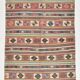 Tapis kilim turc persan 5x7, tapis en laine, moquette rugueuse, 146x224 cm