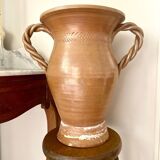 Glazed stoneware amphora