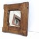 Miroir en chêne 33 par 30cm