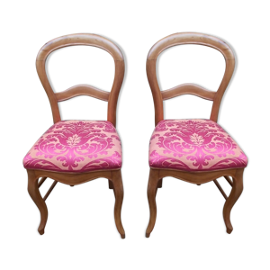 Paire de chaises Louis Philippe
