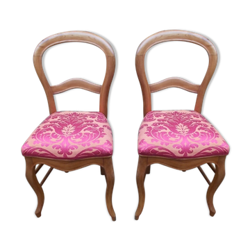 Paire de chaises Louis Philippe