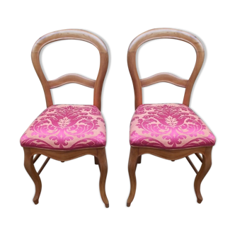 Paire de chaises Louis Philippe