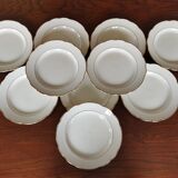 10 Gien “Monaco” flat plates