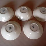 5 English bowls "Willow" Johnson Brothers