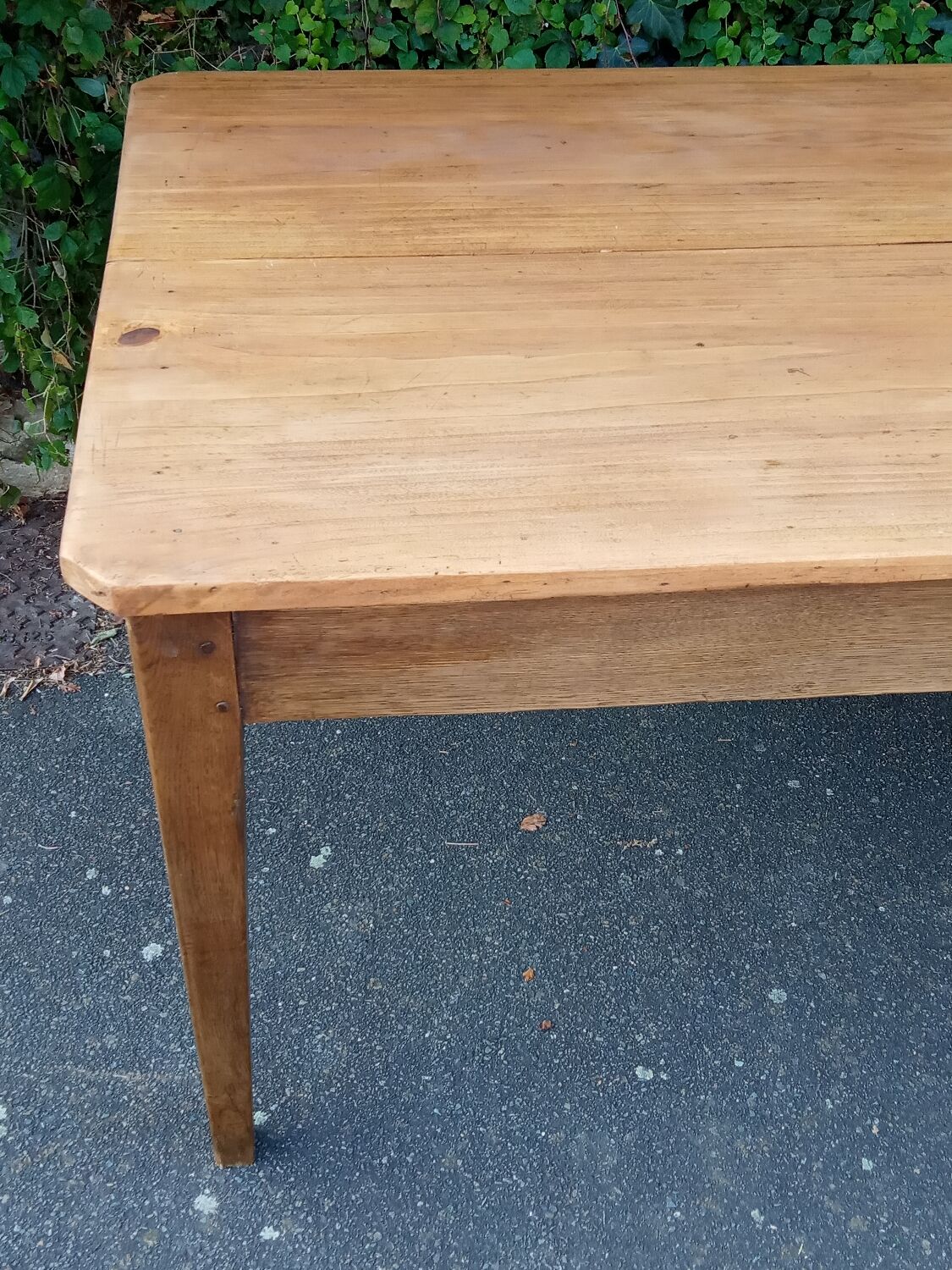 Farmhouse table early XXth 200 cm