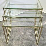 70s Regency Nesting Tables (Set of 3)